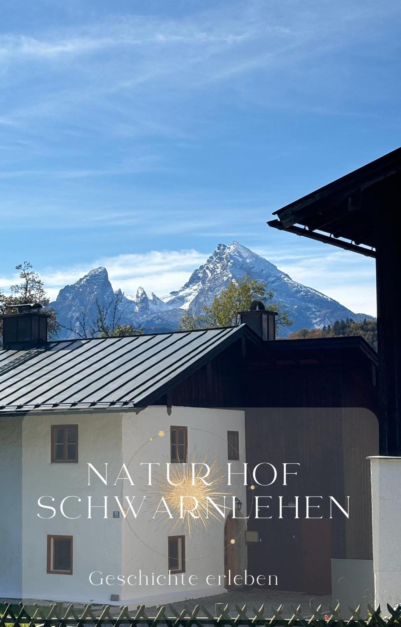 Natur Hof Schwarnlehen Berchtesgaden Buitenkant foto