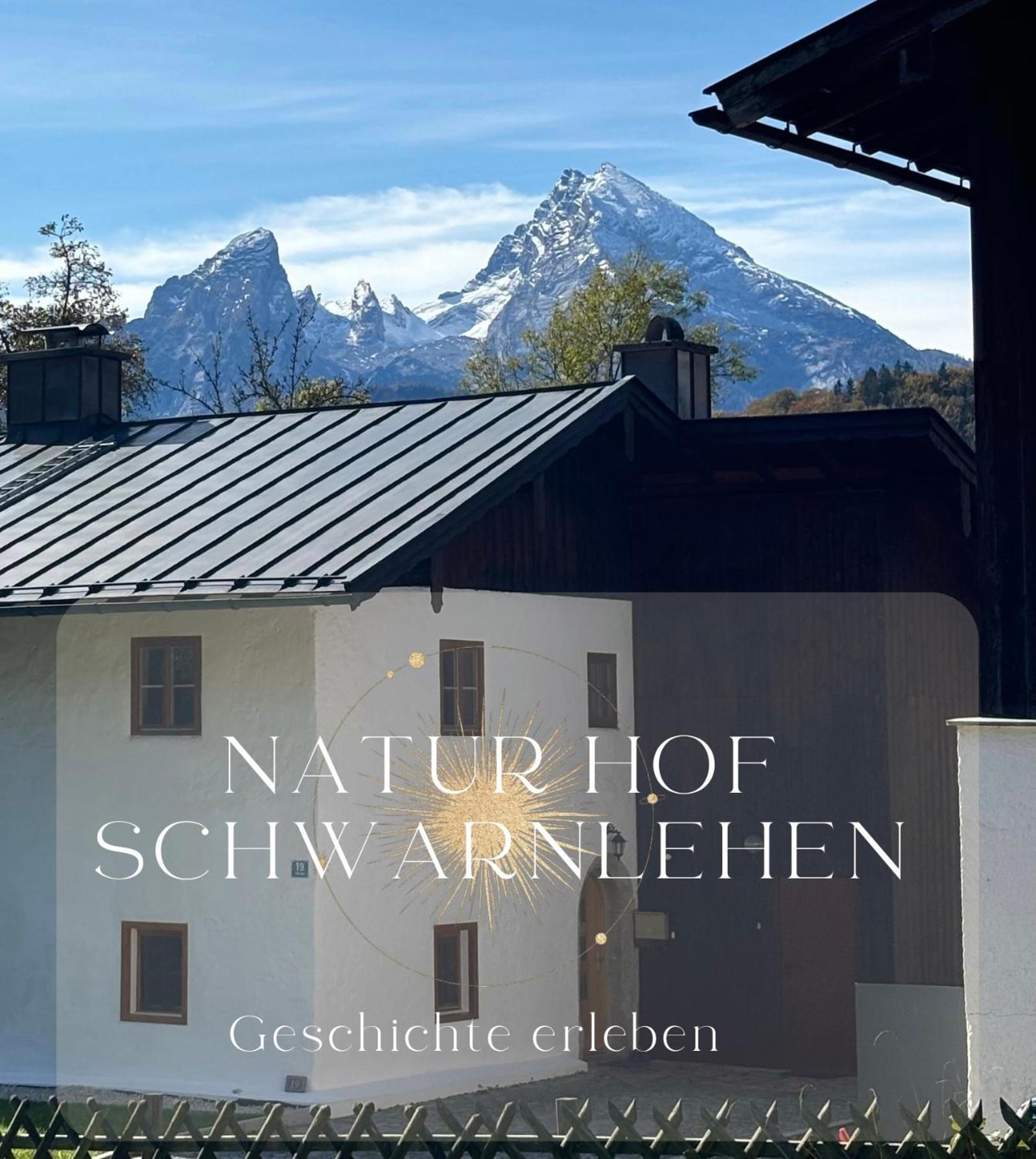 Natur Hof Schwarnlehen Berchtesgaden Buitenkant foto